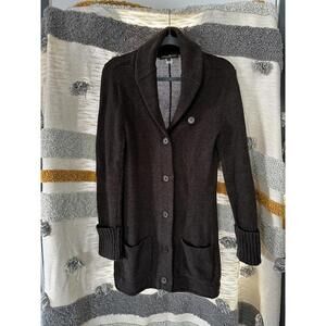 Eddie Bauer Brown Button Down Cardigan - Women's Small